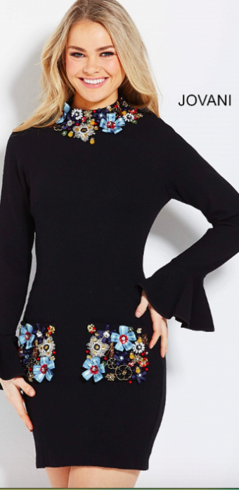 Jovani Style M55211A #0 default Black thumbnail