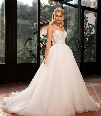 Casablanca Bridal Style 2379 CHELSI #0 default Ivory thumbnail