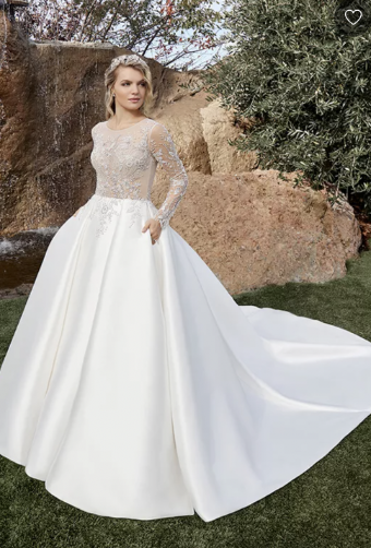 Casablanca Bridal Style 2436-2 TALIA #0 default Ivory thumbnail