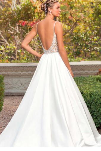 Casablanca Bridal Style 2347 ARIELLE #0 default CANDLELIGHT/SILVER thumbnail