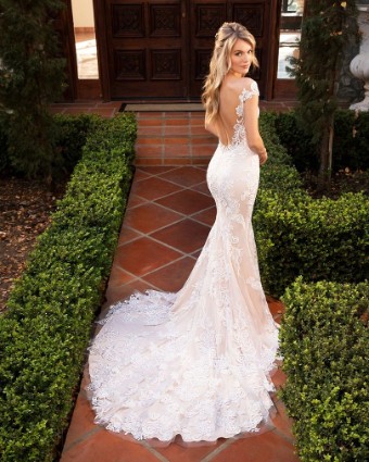 Casablanca Bridal Style 2382 KARLEE #1 default Silver Blush thumbnail
