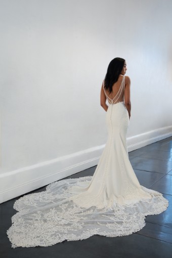 Martina Liana Style ML1381IS11 #1 (IV-PL) Ivory Gown w Porcelain Tulle Illusion (IV-IV) IVORY GOWN W IVORY TULLE ILLUSION thumbnail