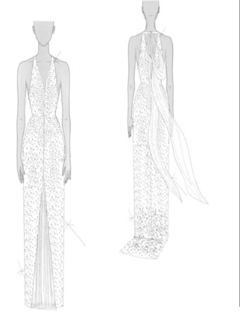 Vera Wang x Pronovias Style CAROLE #1 default Light Beige thumbnail