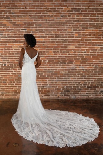 Essense of Australia Style D3695ZZ11 #1 (IV-IV) Ivory Lace and Tulle over Ivory Gown thumbnail