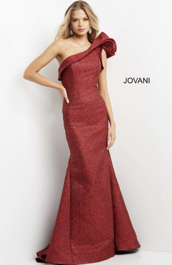 Jovani Style 05176 #0 default Burgundy thumbnail