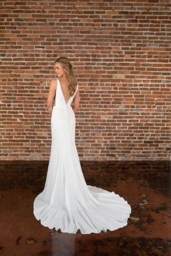 Essense of Australia Style D3763IV11 #1 (IV-PL) Ivory Gown w Porcelain Tulle Illusion thumbnail