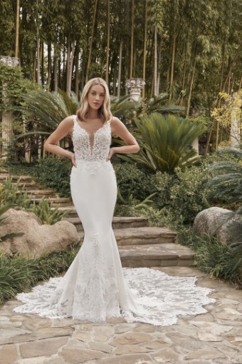 Casablanca Bridal Style 2504 ALICE #0 default Nude/Ivory/Silver thumbnail