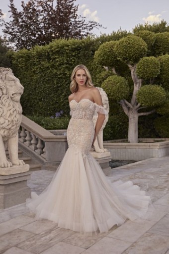 Casablanca Bridal Style 2495 SONNET #0 default Nude/Ivory/Silver thumbnail