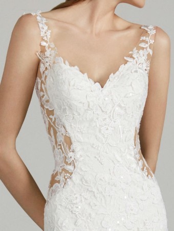 Pronovias Style MOROCCO #3 default OFF WHITE/CRYSTAL thumbnail