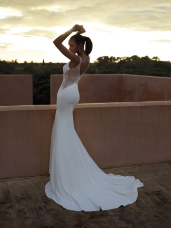 Pronovias Style SEEA #1 Off White/Nude thumbnail