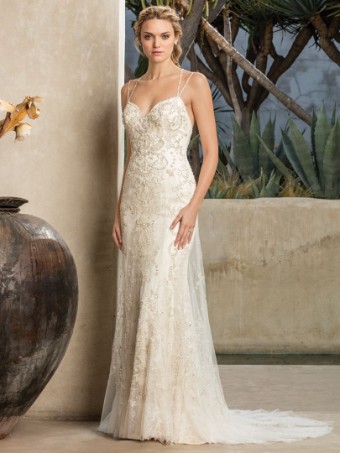 Casablanca Bridal Style 2295 #0 default Light Champagne/Ivory thumbnail