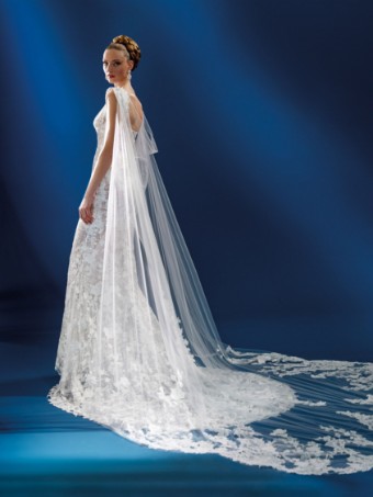 Pronovias Atelier Style EDELINE #1 Off White/Nude thumbnail