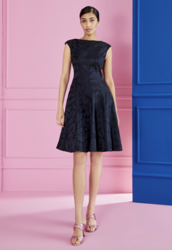 Talbot Runhof Style COCKTAIL DRESS OS0124-22 (MM220) #0 default Midnight thumbnail