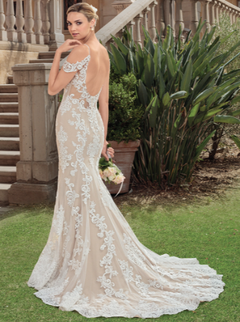 Casablanca Bridal Style 2324 ZOLA #2 LIGHT CHAMPAGNE thumbnail