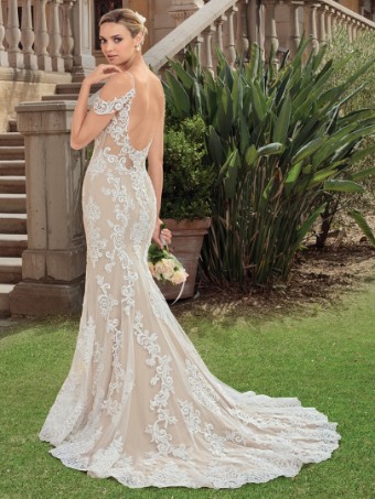Casablanca Bridal Style 2324 ZOLA #3 LIGHT CHAMPAGNE thumbnail