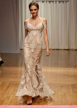 Casablanca Bridal Style 2324 ZOLA #5 default LIGHT CHAMPAGNE thumbnail