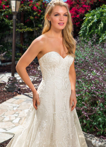 Casablanca Bridal Style 2370 BRIELLE #2 default CANDLELIGHT/SILVER thumbnail
