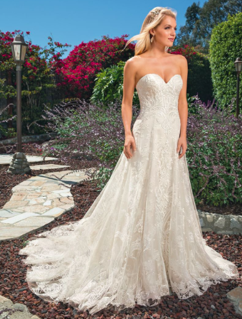 Casablanca Bridal Style 2370 BRIELLE #0 default CANDLELIGHT/SILVER thumbnail