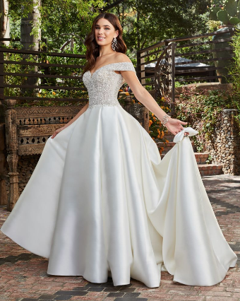 Casablanca Bridal Style 2401-3 KENSINGTON #0 default Ivory thumbnail