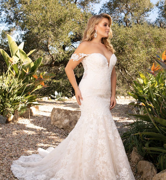 Casablanca Bridal Style 2376 KARINA #0 default Champagne thumbnail