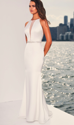 Paloma Blanca Style 4833 #0 default NATURAL WHITE thumbnail