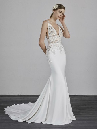 Pronovias Style EMILY #0 default OFF WHITE/CRYSTAL thumbnail