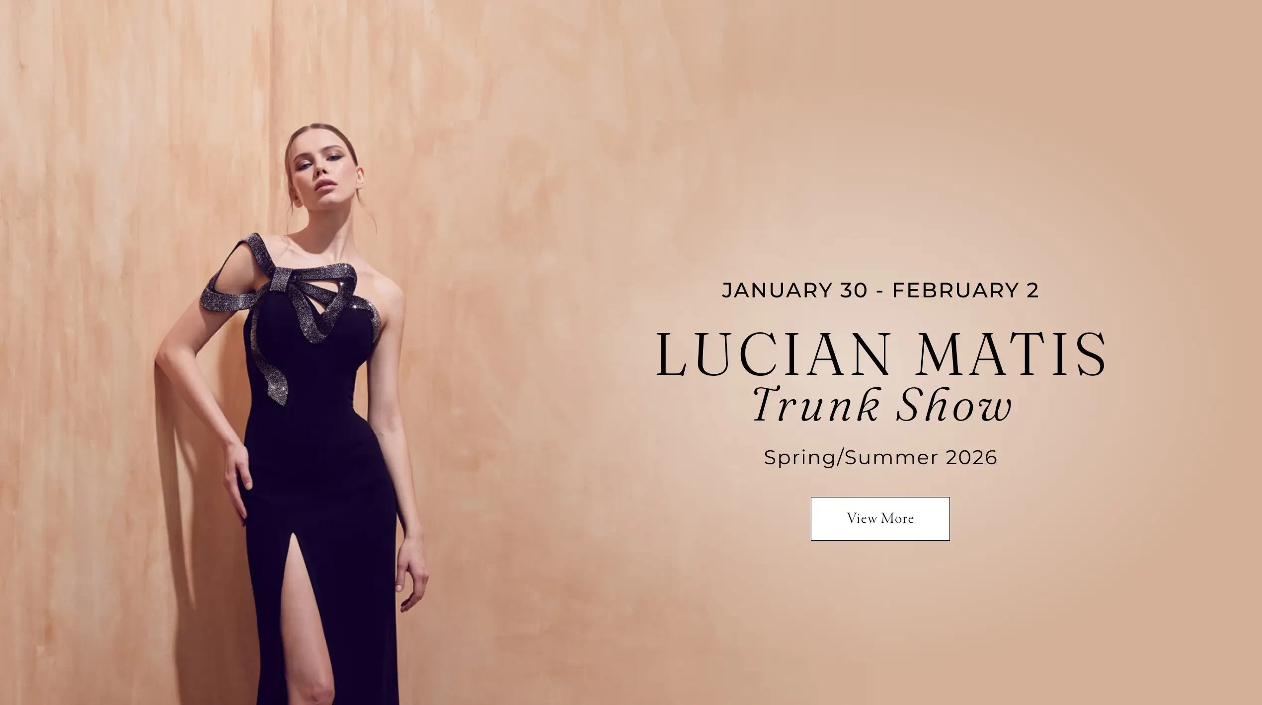Lucian Matis Spring/Summer 2026 Trunk Show