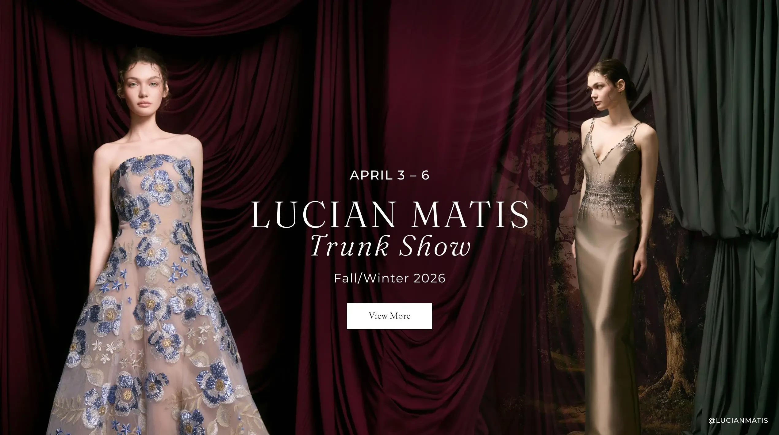 Lucian Matis Fall/Winter 2026 Trunk Show