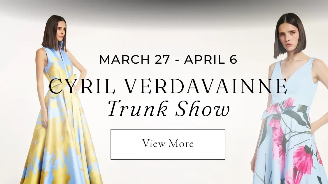 Cyril Verdavainne Trunk Show